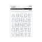 Clear Alphabet Bling Stickers by Recollections™